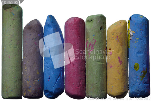 Image of colorful chalk