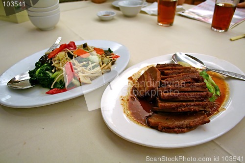 Image of Chinese dishes