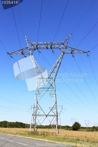 Image of electric poles