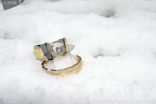 Image of Pair of wedding rings