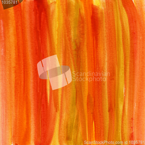 Image of red, brown, yellow watercolor abstract background