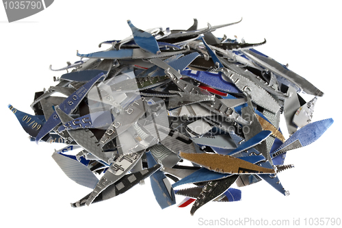 Image of credit cards shredded