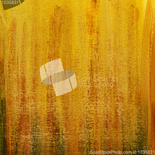 Image of grunge yellow and orange scratched paper texture