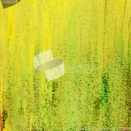 Image of grunge green yellow and brown papeer e3333