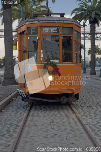 Image of vintage streetcar of San Francisco