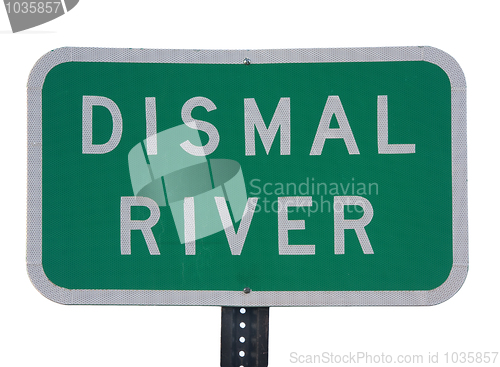 Image of Dismal River road sign