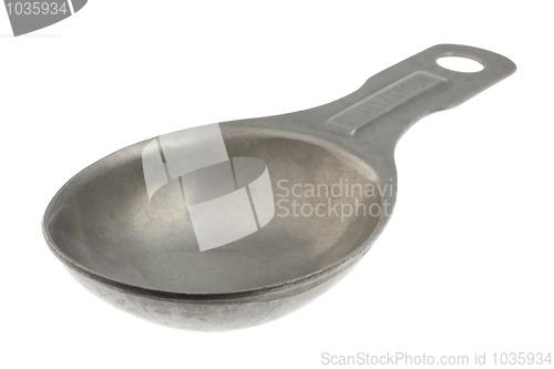 Image of aluminum measuring tablespoon