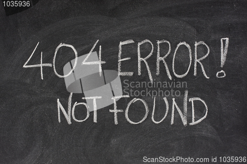 Image of internet error 404 - file not found