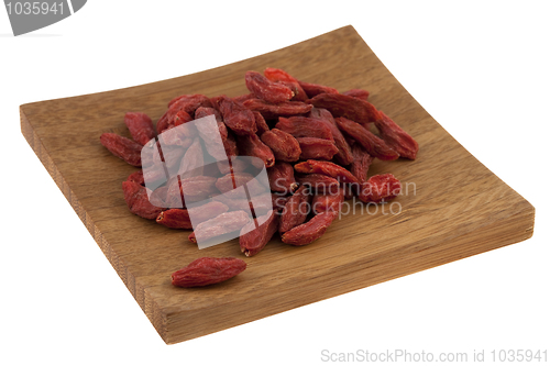 Image of dried Tibetan goji berries (wolfberry) 