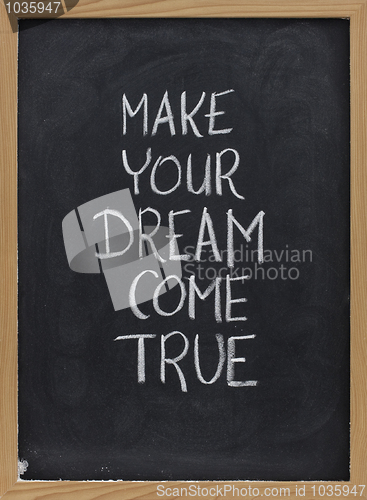 Image of make your dream come true