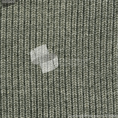 Image of gray knitted wool sweater texture