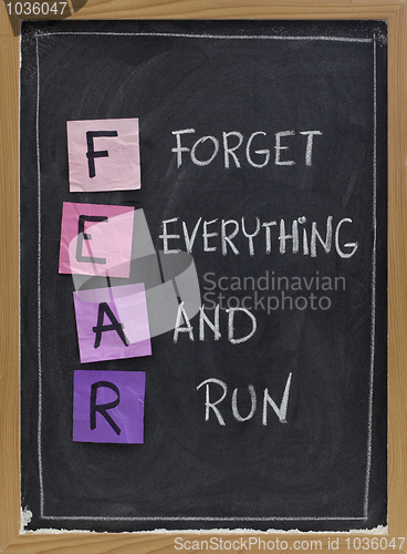 Image of forget everything and run