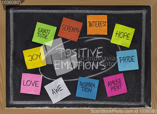 Image of ten positive emotions