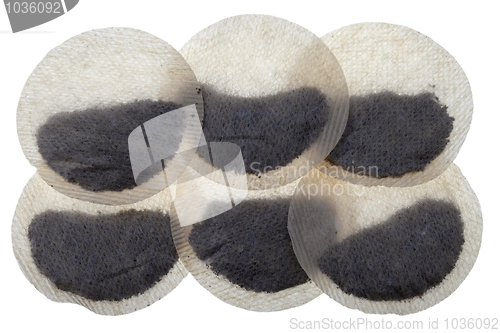 Image of round tea bags