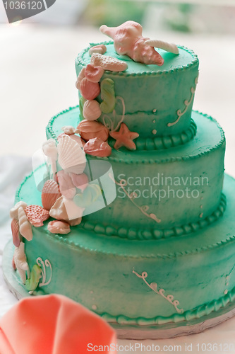 Image of Tiered Wedding Cake