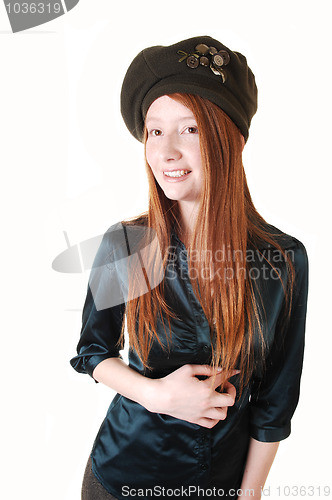 Image of Girl with hat.