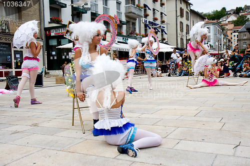 Image of Venetian street show