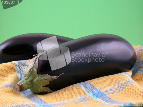 Image of eggplants