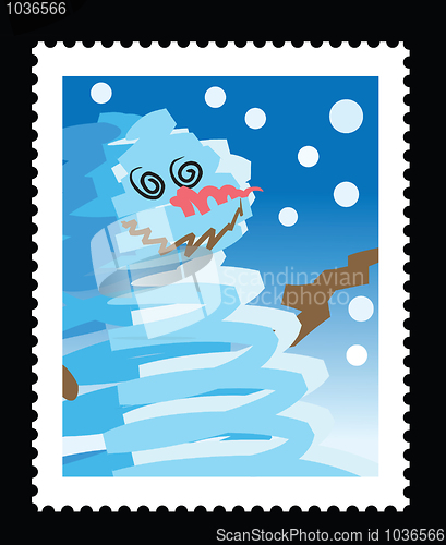 Image of christmas stamp