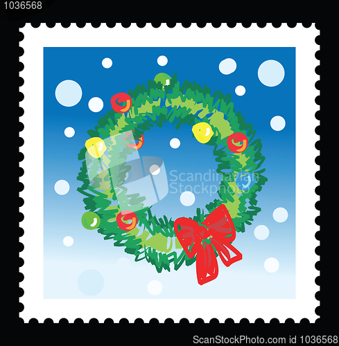 Image of christmas stamp