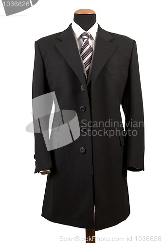 Image of elegant black suit