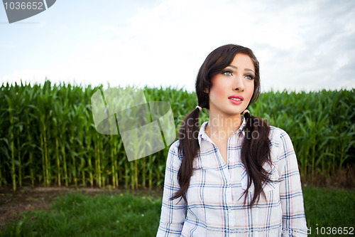 Image of Farm girl