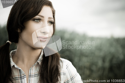 Image of Farm girl