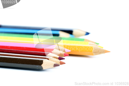 Image of Close-up pencil.