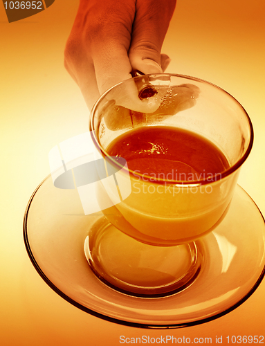 Image of Cup with coffee