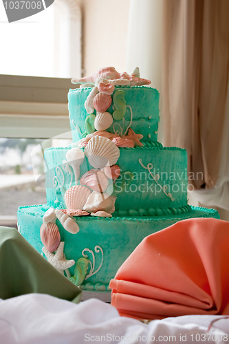 Image of Tiered Wedding Cake