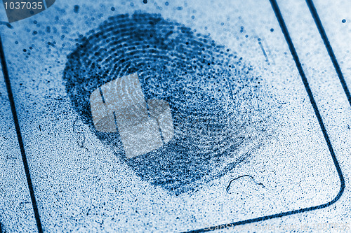 Image of Dusty Fingerprint Record