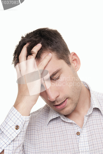 Image of Man under stress