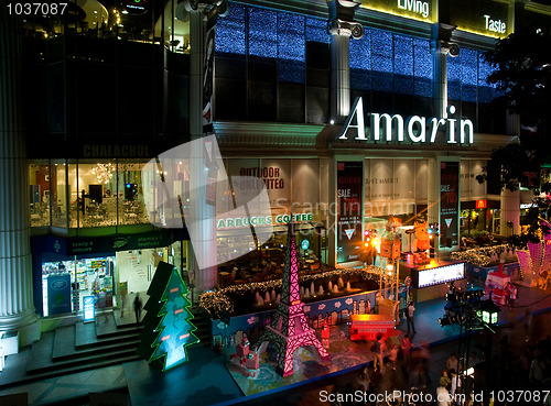 Image of Christmas shopping in Bangkok, Thailand