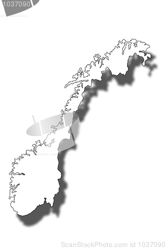 Image of Map of Norway