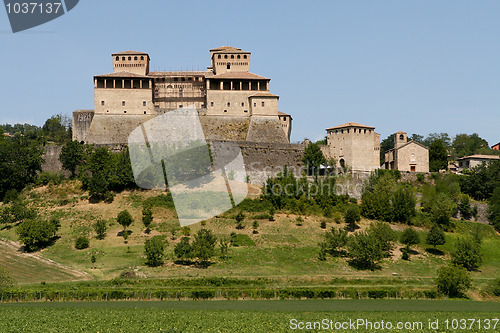 Image of Castello di Torrechiara near Parma, Italy
