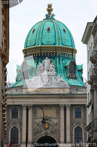 Image of Alte Burg in the Hofburg in Vienna, the palace of the Habsburg e