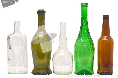 Image of empty bottles