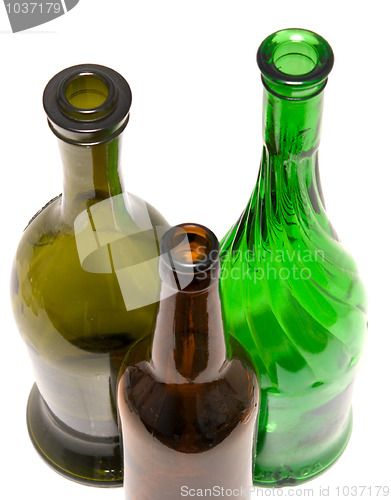 Image of empty bottles