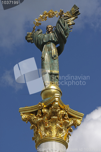 Image of Independence monument in Kiev, Ukraine