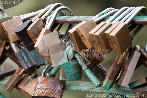 Image of wedding locks