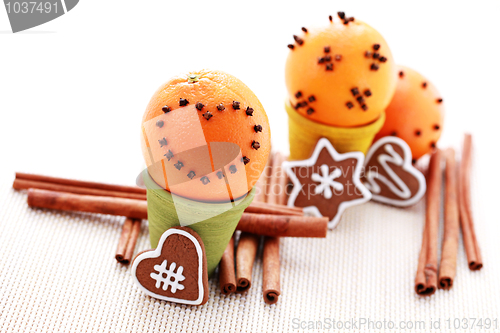 Image of oranges and gingerbreads