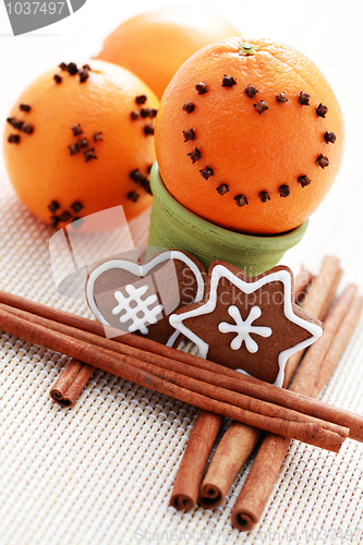 Image of oranges and gingerbreads
