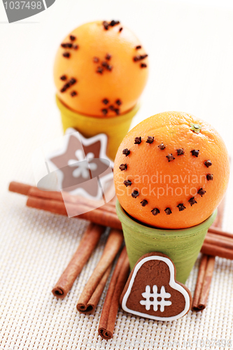 Image of oranges and gingerbreads