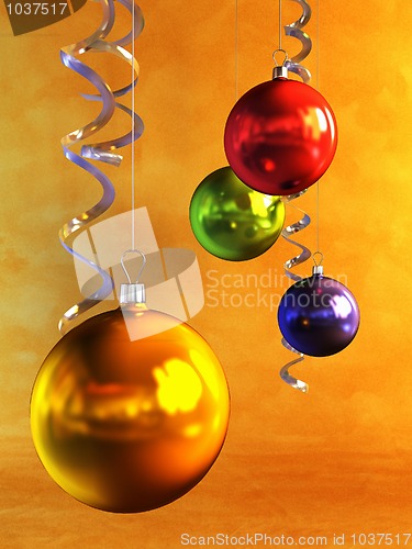 Image of christmas balls