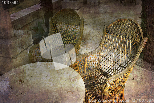 Image of Retro basket chairs