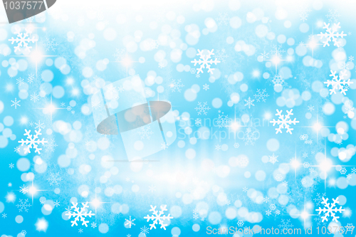 Image of Winter lights background