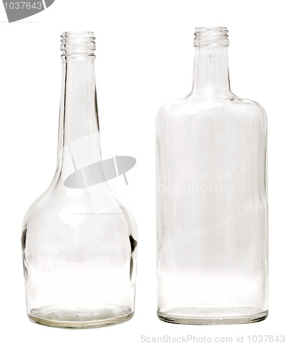 Image of empty bottles