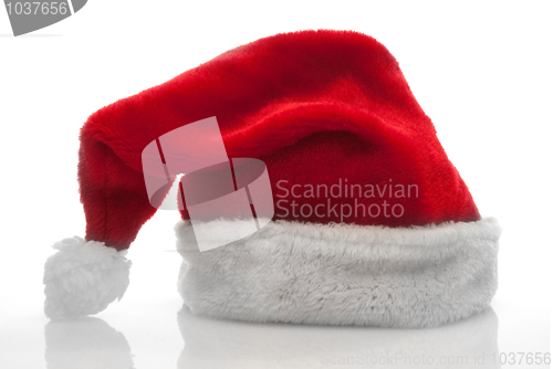 Image of Red santa claus hat
