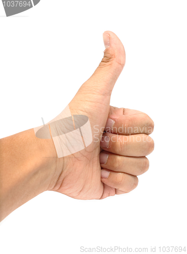 Image of thumb up