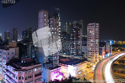 Image of Hong Kong at night